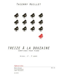 Huillet: Treize à la douzaine, for solo piano