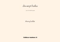 Huillet: 17 Haïku, for cello and piano