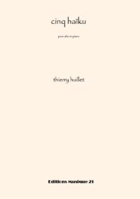 Huillet: 5 Haïku, for viola and piano