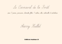 Huillet: Le Carnaval de la Forêt, for 10 instruments