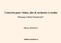 Huillet: Concerto for violin, viola and string orchestra