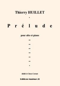 Huillet: Prelude, for viola and piano (or organ)