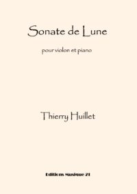Huillet: Sonate de lune, for violin and piano