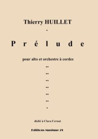 Huillet: Prelude, for viola and string orchestra