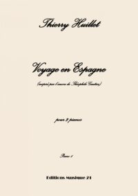 Voyage en Espagne, for 2 pianos (individual score for each piano)