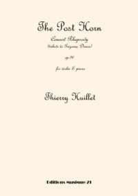 The Post Horn, for violin and piano