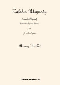 Valahia Rhapsody, for violin and piano