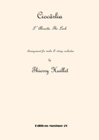 Ciocârlia (The Lark), for violin and string orchestra