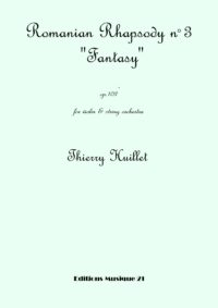 Romanian Rhapsody n°3 “Fantasy”, for violin and string orchestra)