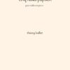 Huillet: 5 haiku papillon, for violin and piano - Opus 77