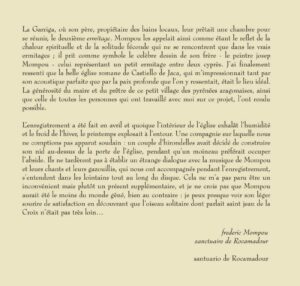 Carmen Martínez-Pierret: Musíca Callada/Frederic Mompou - Image 3