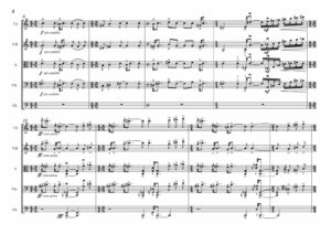 Citadelle, for string orchestra - Opus 105 - Image 3