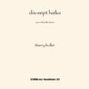Huillet: 17 Haïku, for cello and piano - Opus 36