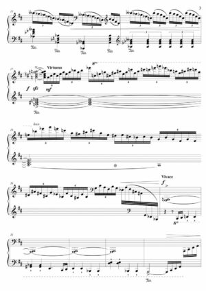 2 Cadences for Haydn’s Piano Concerto Hob.XVIII:11 - Opus 94 - Image 3