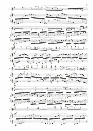 Huillet: 7 Fables de La Fontaine, for violin and piano - Image 3