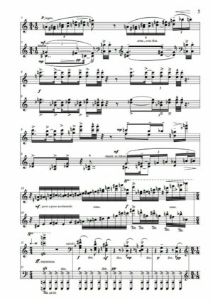 Huillet: Ararat, for solo piano - Opus 7 - Image 3