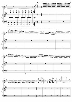 Hora Rhapsody, for violin and piano - Opus 97 - Image 3