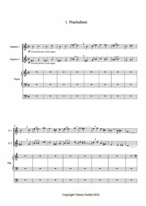 Huillet: Un Requiem, for 2 sopranos and organ - Opus 85 - Image 3