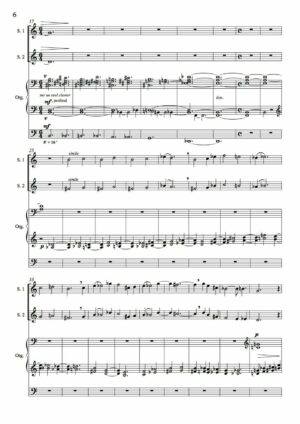 Huillet: Un Requiem, for 2 sopranos and organ - Opus 85 - Image 4