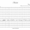 Porumbescu: Balada, transcription and harmonization for 10 instruments by Thierry Huillet - Opus 40b - Image 2