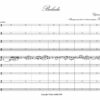 Porumbescu: Balada, transcription and harmonization for 8 instruments by Thierry Huillet  - Opus 40e - Image 2