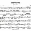 Huillet: Clarinette, for solo clarinet - Opus 33 - Image 2