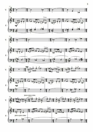Huillet: 2 Colinde, for violin and piano - Opus 51 - Image 3