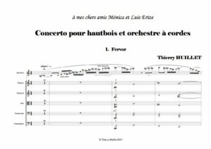 Huillet: Concerto for oboe and string orchestra – Opus 69