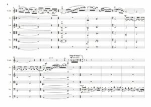Huillet: Concerto porteño, for violin and string orchestra - Opus 65 - Image 3