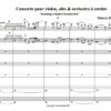 Huillet: Concerto for violin, viola and string orchestra - Opus 32 - Image 2
