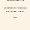 Concerto for cello and string orchestra - Opus 99