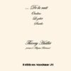 Huillet: De la nuit, for soprano, flute, cello and piano - Opus 44