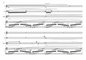 Huillet: De la nuit, for soprano, flute, cello and piano - Opus 44 - Image 3