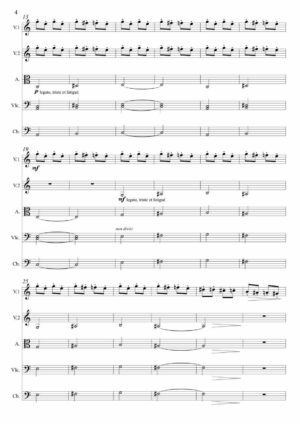 Deux tout petits haïku pour orchestre d'enfants - Opus 107 - Image 3