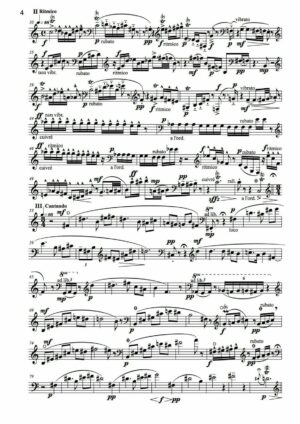 Huillet: Ecco l’eco, for solo French horn & Ecco l’eco dell’eco, for French horn and piano - Opus 20 - Image 3