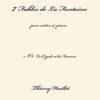 Huillet: La Cigale et la Fourmi, n°1 from 7 Fables de La Fontaine, for violin and piano  - Opus 68