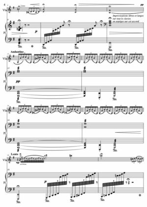 The Post Horn, for viola and piano - Opus 96b - Image 3