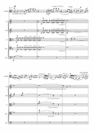 Huillet: Prelude, for viola and string orchestra  - Opus 31c - Image 3