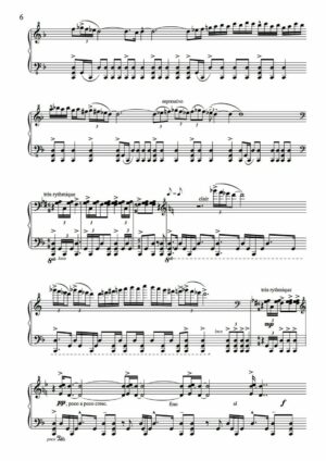 Huillet: Preludio para el Sol & Preludio para la Noche, for solo piano - Opus 14 - Image 3