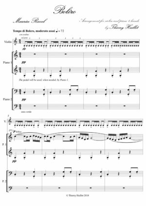 Ravel: Boléro – Opus 92