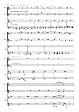 Huillet: Le repos, for 2 sopranos and piano - Opus 86 - Image 3