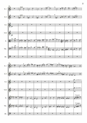 Huillet: Un Requiem, for soprano or tenor and string orchestra - Opus 84 - Image 4