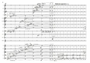 Huillet: Fantaisie et Hymne sur le Se canto, for orchestra and choir - Opus 81 - Image 3