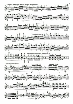 Huillet: Soledad, for solo violin - Opus 78 - Image 3