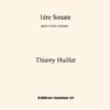 Huillet: 1st Sonata for violin and piano - Opus 1