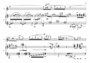 Huillet: 1st Sonata for violin and piano - Opus 1 - Image 3