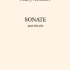 Huillet: Sonate for solo viola - Opus 80