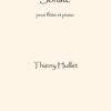 Huillet:Sonate for flute and piano - Opus 55