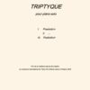 Huillet: Triptyque, for solo piano - Opus 28