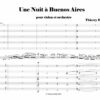 Huillet: Une nuit à Buenos Aires, for violin and orchestra - Opus 74 - Image 2